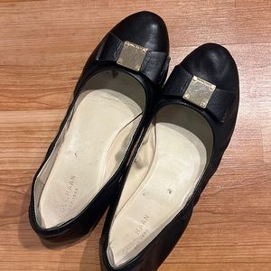 Cole Haan black flats - size 7